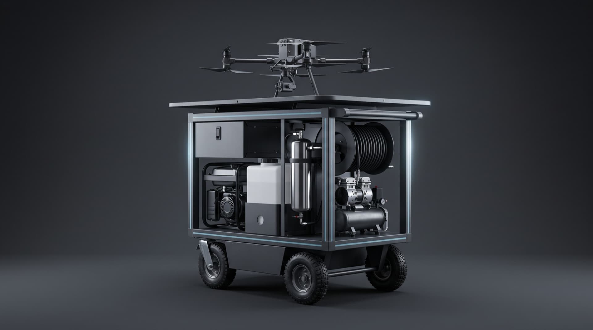 Concept render · mobile station
